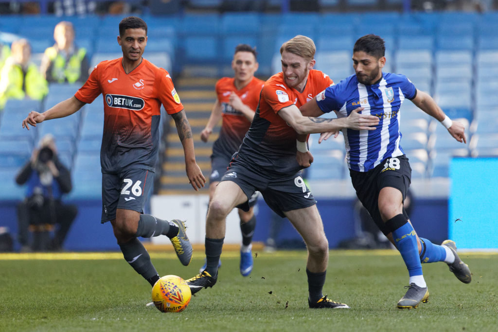 Achraf Lazaar of Sheffield Wednesday