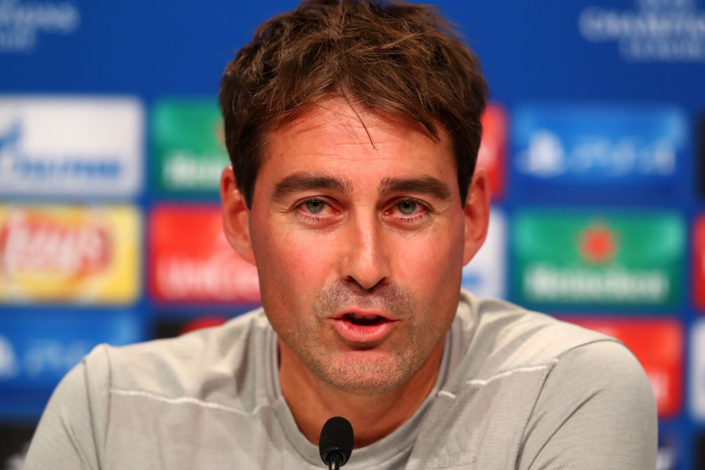 RSC Anderlecht Training And Press Conference