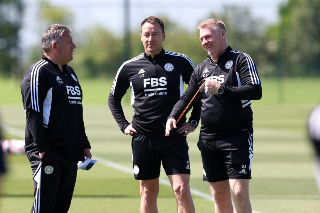 Leicester City Training Session and Press Conference