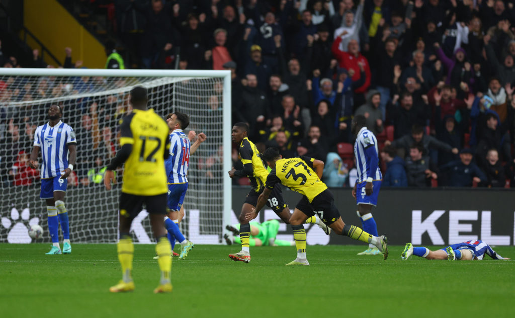 Watford v Sheffield Wednesday - Sky Bet Championship