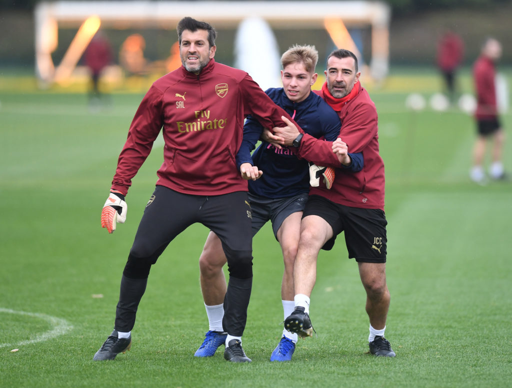 Arsenal Training and Press Conference