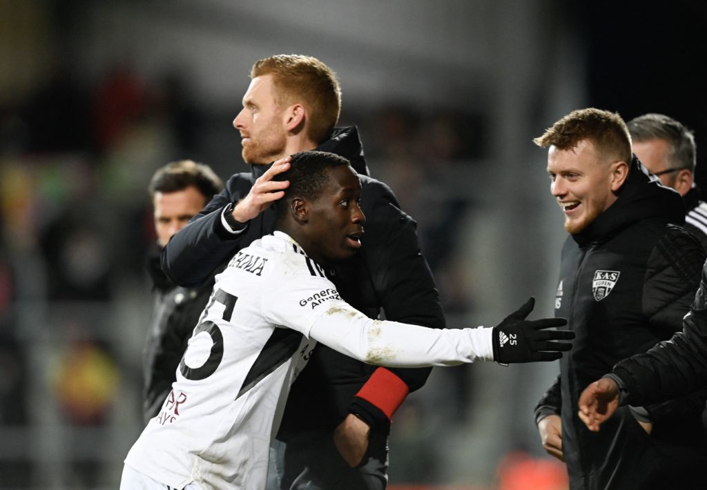 SOCCER JPL D29 KAS EUPEN VS KV OOSTENDE