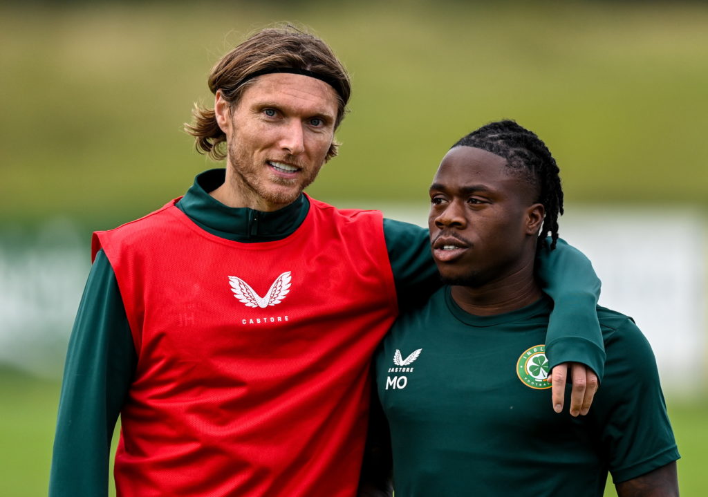 Republic of Ireland Training Session and Press Conference