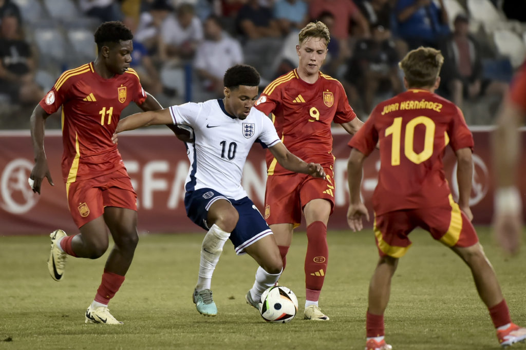England v Spain: UEFA U17 Euro Championship 2024 Finals- Group D