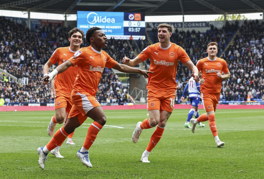 Reading v Blackpool - Sky Bet League One