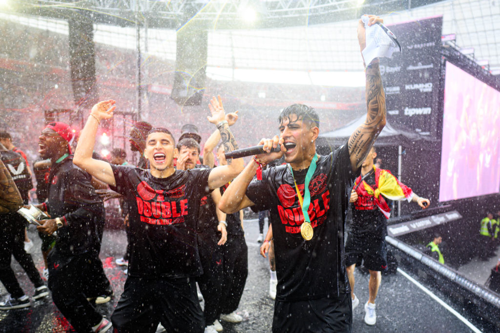 Bayer 04 Leverkusen Championship Party