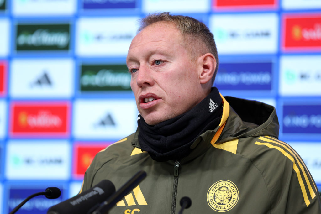 Leicester City Training Session and Press Conference
