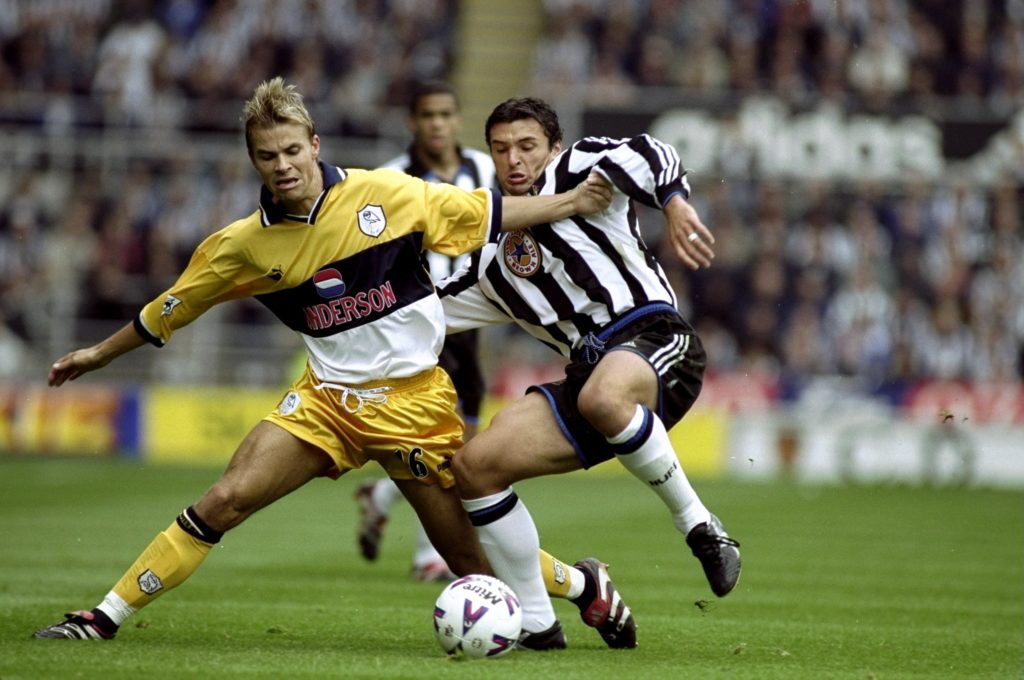 Niclas Alexandersson and Gary Speed