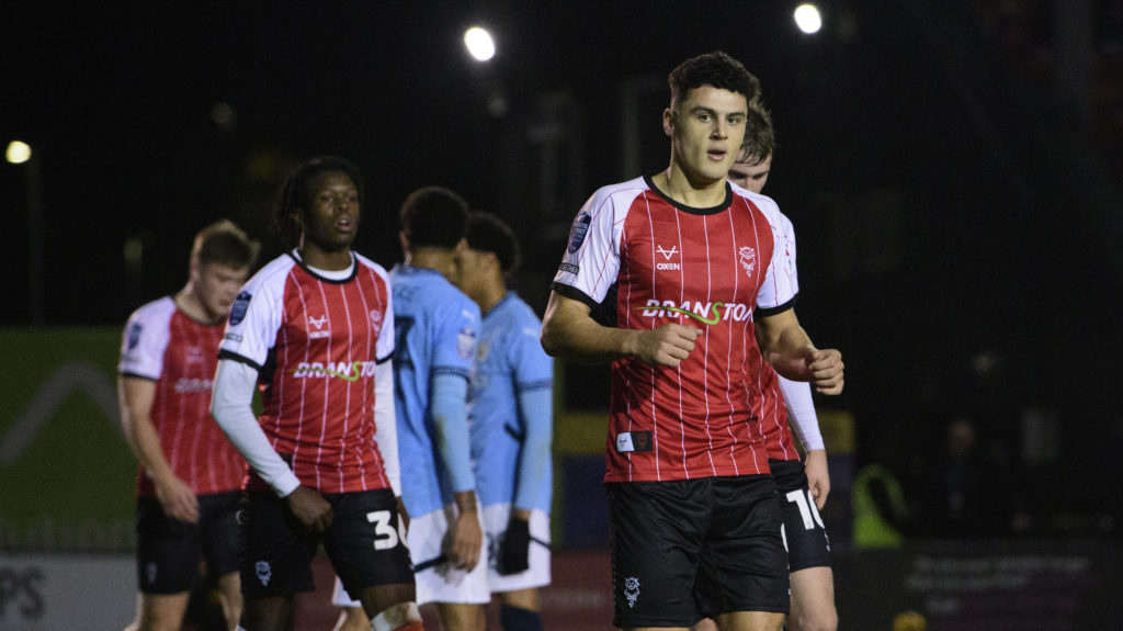 Lincoln City v Manchester City U21 - Bristol Street Motors Trophy